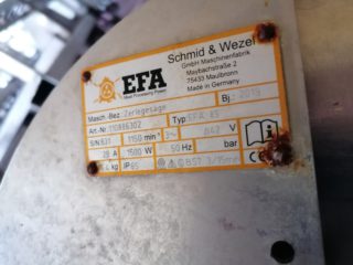 BOURÁRENSKÁ PILA EFA