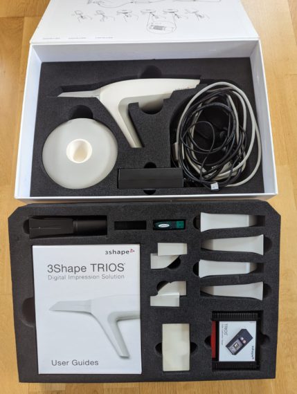 3D scanner – TRIOS Pod 3shape
